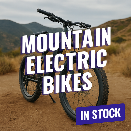 Mountain Electric Bikes Available for Shipping