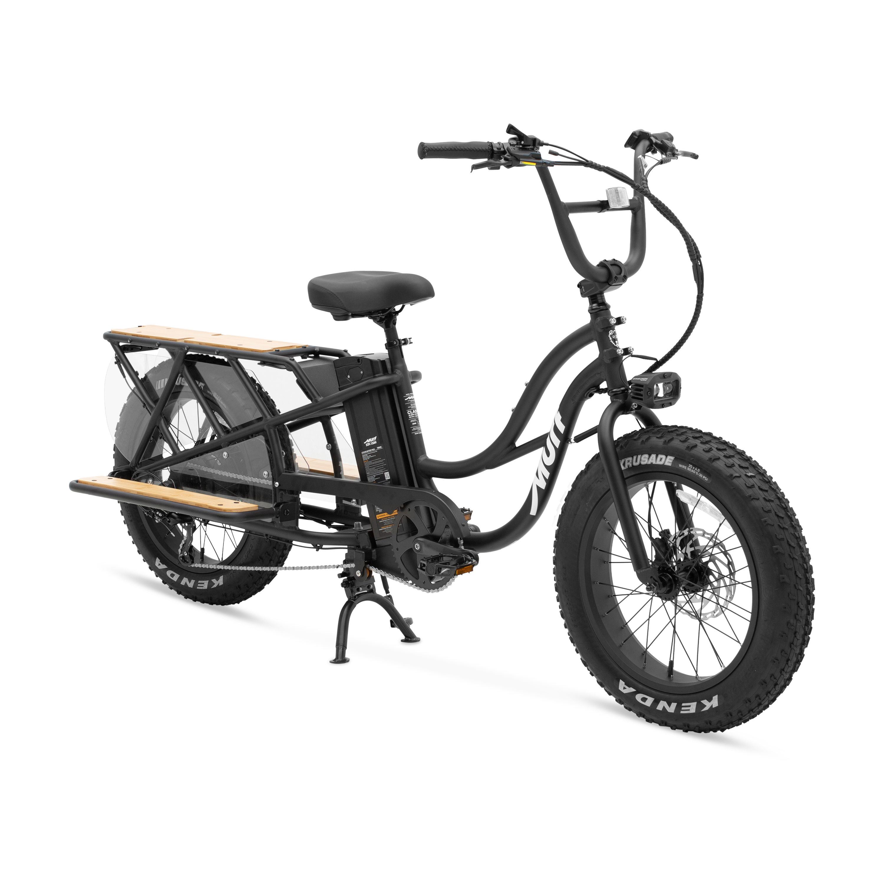 eBike Murf Higgs Cargo Product Image Obsidian Black 1