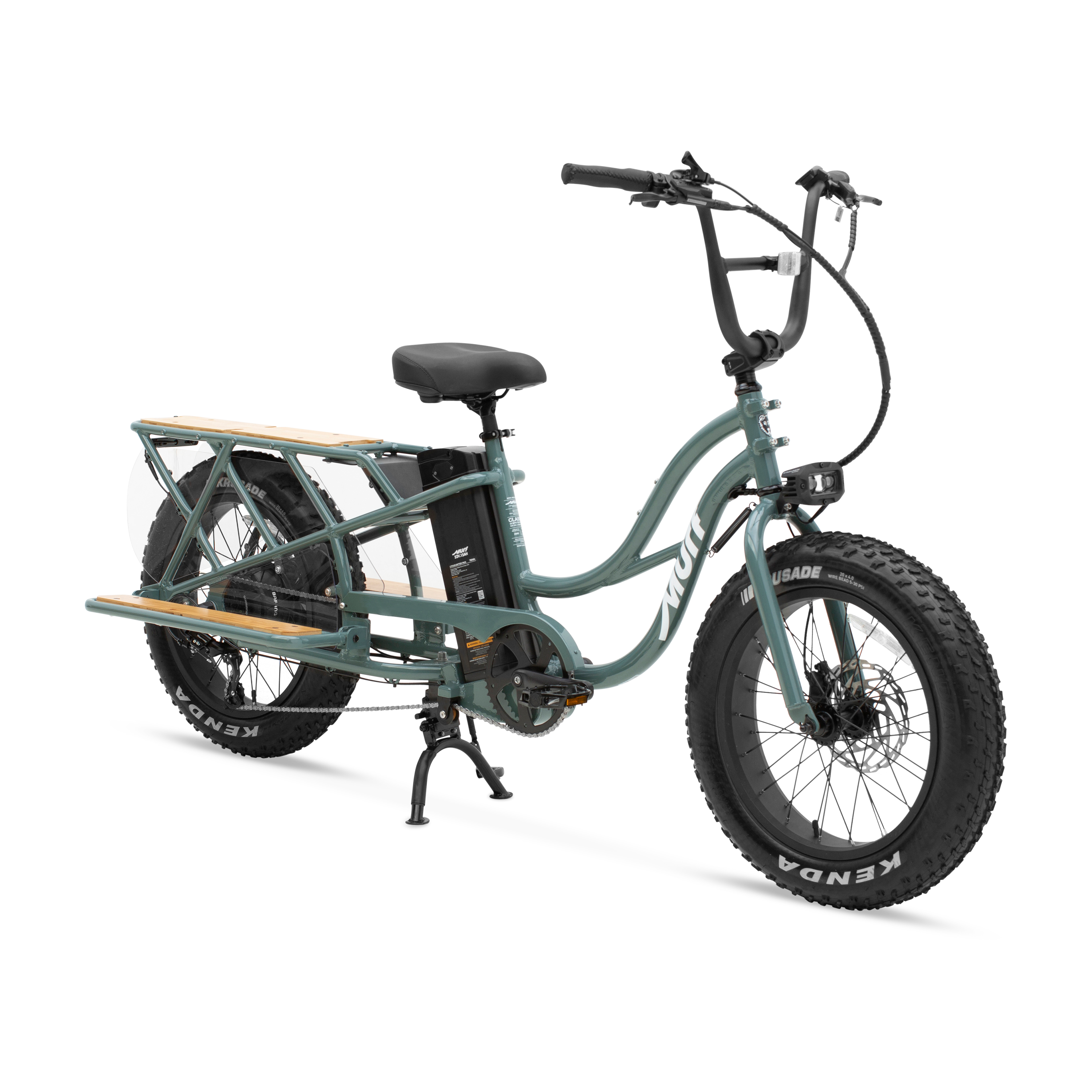 eBike Murf Higgs Cargo Product Image Seabreeze Gray Gloss 1