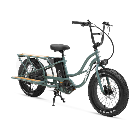 eBike Murf Higgs Cargo Product Image Seabreeze Gray Gloss 1