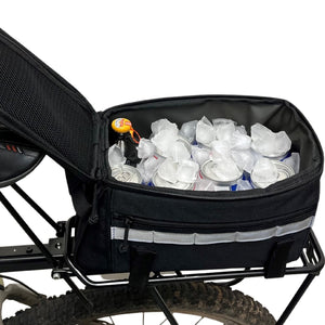 MIK Trunk Bag Big Momma Bicycle Rack Bag - Compatible with MIK (works only with MIK Rack - not Included) - Escondido eBike Super Shop