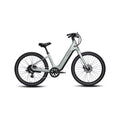 Aventon Pace 5 REC Step-Thru electric bike in Glacier Mint color, side view, against a white background