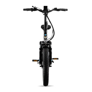 A black Lectric XP 3.0 folding fat tire eBike with a step-over frame, 500W motor, and commuter-friendly design, shown in a side profile with thick tires and compact folding structure.