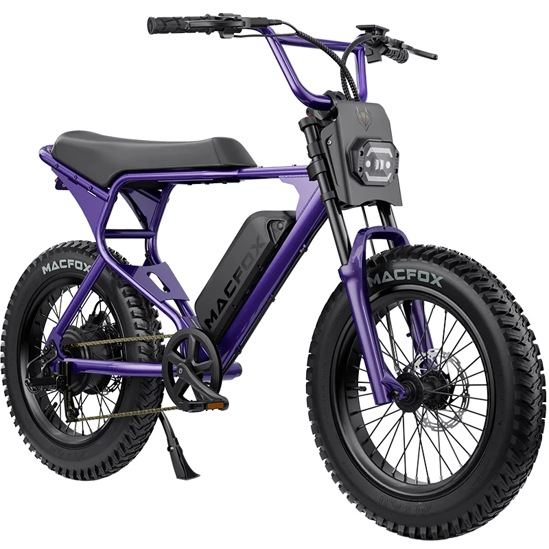 eBike Macfox X1S - Purple - Ready to Ride
