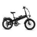 A grey LECTRIC XP4 eBike with a 500W motor, step-over frame, shown in Tempest Grey color, side view.