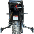 A compact eBike Drift Hero 250w Mini in black, featuring a sturdy frame, small wheels, and ergonomic handlebars, designed for urban commuting and easy maneuverability.