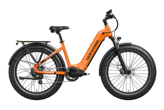 eBike Mokwheel Basalt 2.0 Step Thru Product Image Orange 1