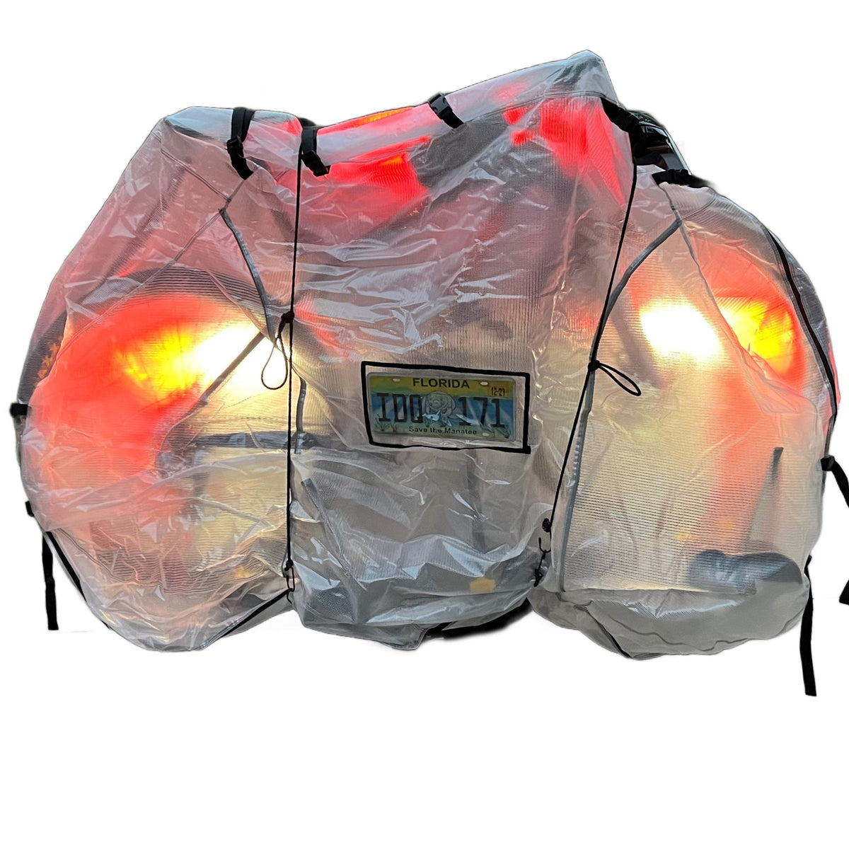 Dual or Single Ebike Cover Adjustable for 1 or 2 Bikes - Escondido eBike Super Shop