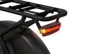 Black RADIO FLYER Via 500w Step Thru electric cargo eBike with 24x2.4 street tires, product image, model 2930133