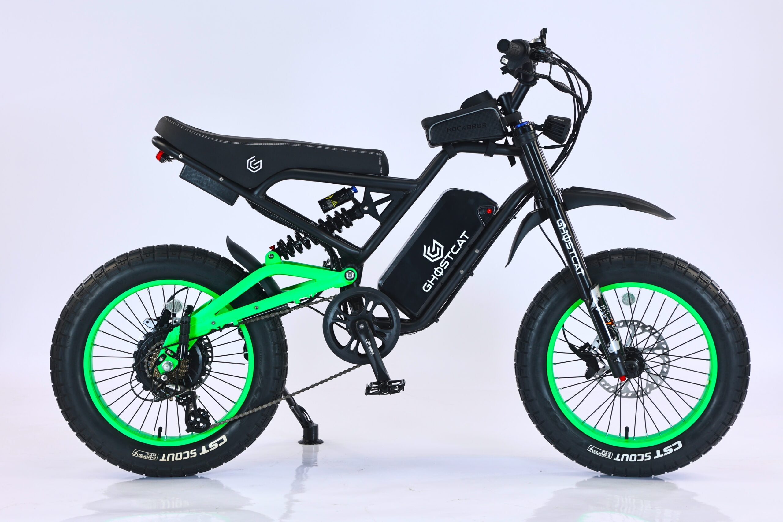 eBike Ghostcat F3X.2 Product Image Neon Green 1