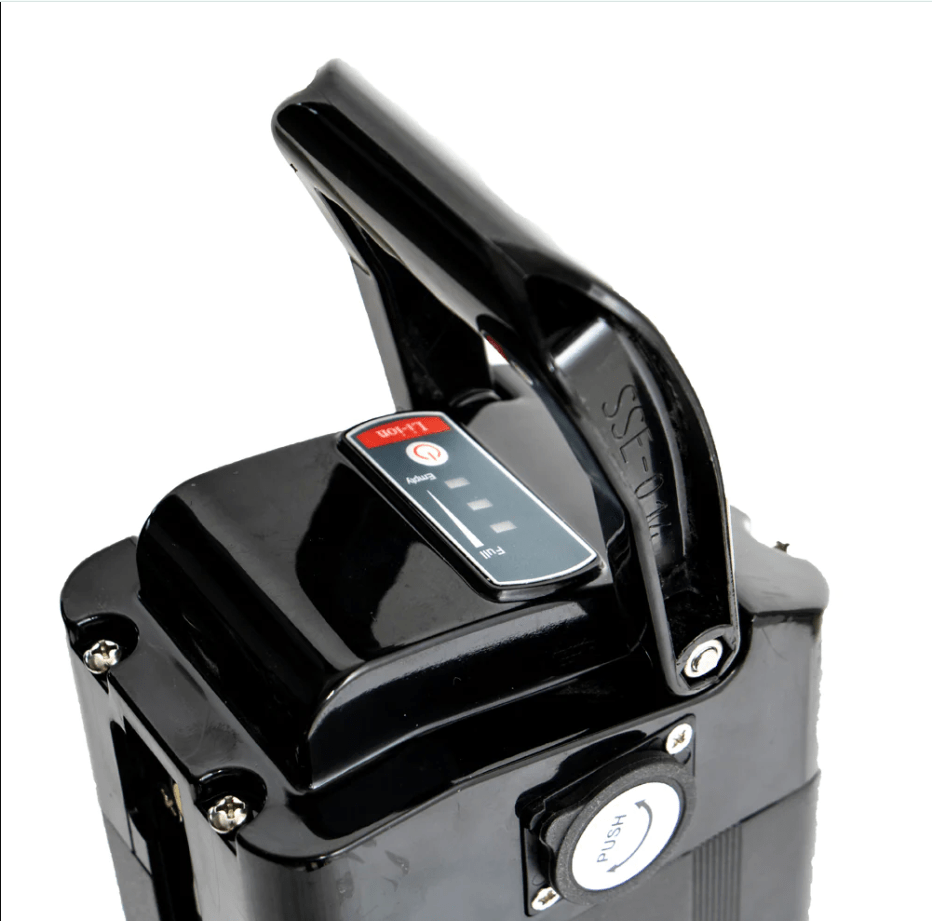 52V 17.5AH eBike Battery - Silver Fish/Seat Tube Style Battery - Single Pin Port for Coastal Cruiser - batteries - 52V-17.5AH-BTTRY eBike Super Shop