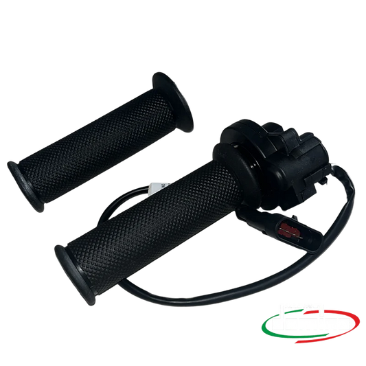 eMOTO Full Twist Throttle - Domino Throttle 3 Pin Connector