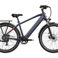 MOKWHEEL Asphalt 2.0 eBike in Denim Blue, side view, showcasing frame design and features