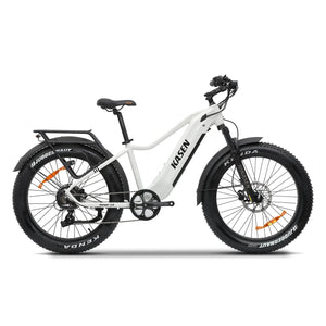 Kasen Ranger 2.0 eBike in white color packaged inside a cardboard shipping box
