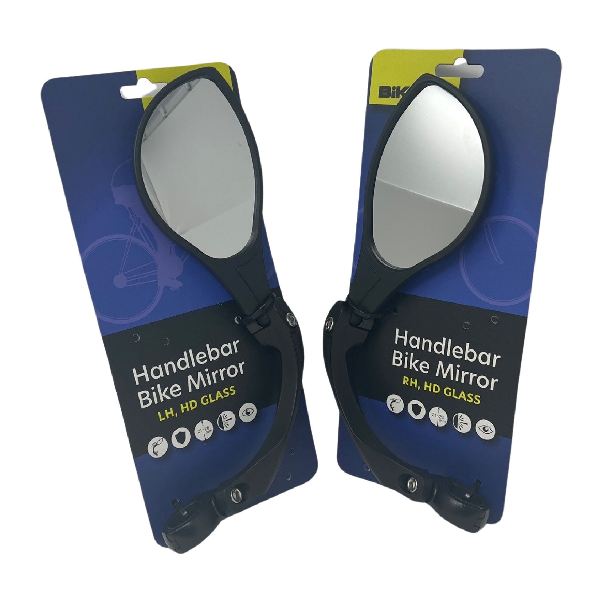 Handle Bar Mirror HD Glass (LH) - Escondido eBike Super Shop
