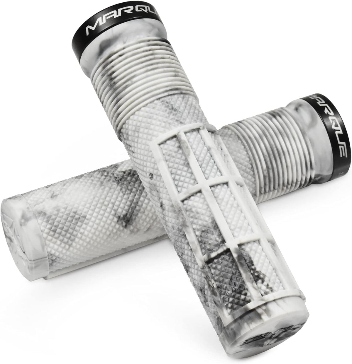 eBike Grips - Black/White Tye Dye