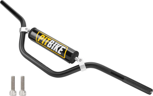 eBike Handlebar - Mid Rise Handlebar w/ Crossbar Pad - Black