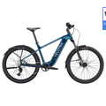 Ocean Blue Velotric Summit 2 eBike side view against a white background