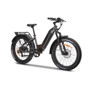 Kasen Ranger ST 2.0 eBike in green, packaged inside a cardboard shipping box