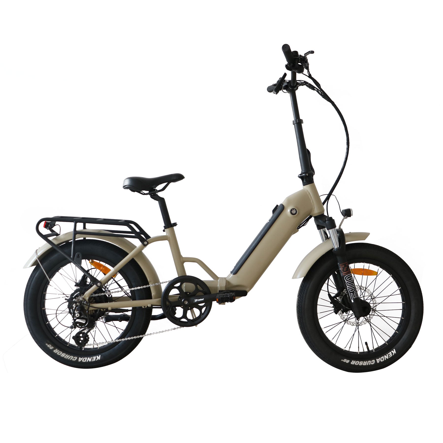 750w Folding Step Thru 20x3 Electric Bike - Folding Bike - 210000000846 eBike Super Shop