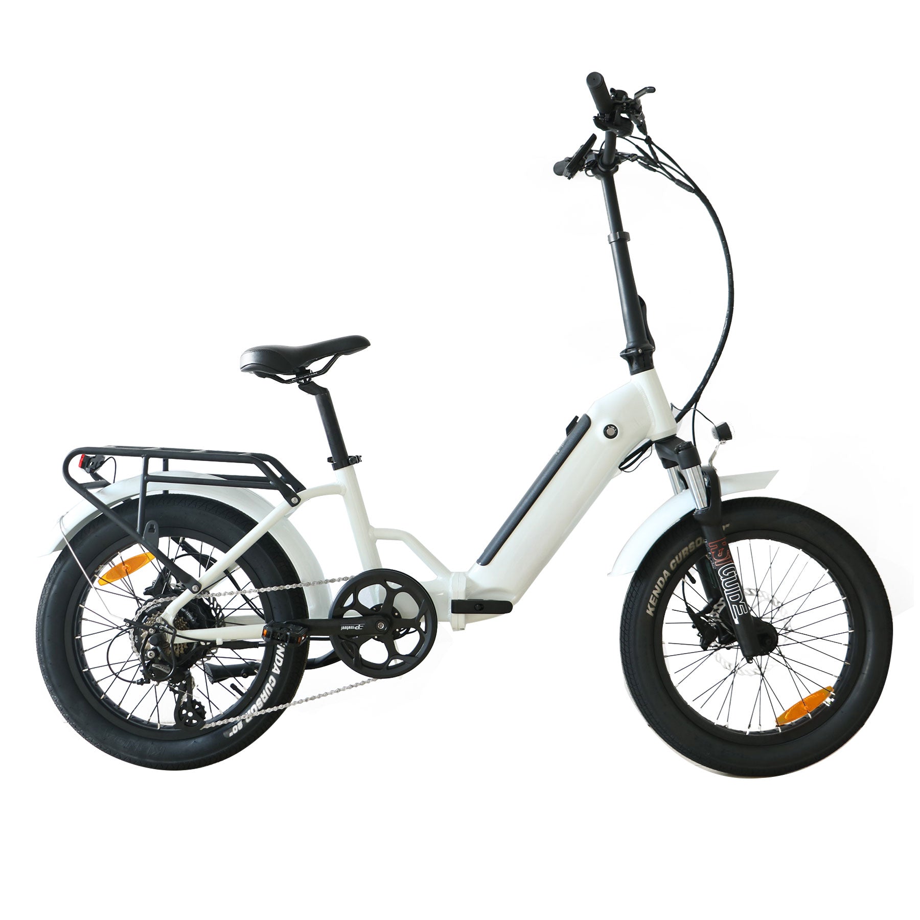 750w Folding Step Thru 20x3 Electric Bike - Folding Bike - 210000000847 eBike Super Shop
