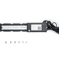 Product image of the Macfox X7/X7L eBike controller, showing a rectangular black electronic device with multiple colored wires extending from one end, designed for electric bicycle control systems.