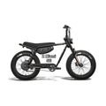 SUPER73 Z Miami SE eBike in Blackout color, shown in its original packaging box, unopened and ready for assembly
