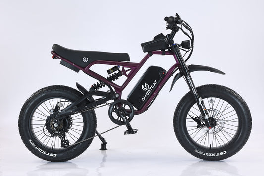 eBike Ghostcat F3X.2 Product Image Dark Purple 1
