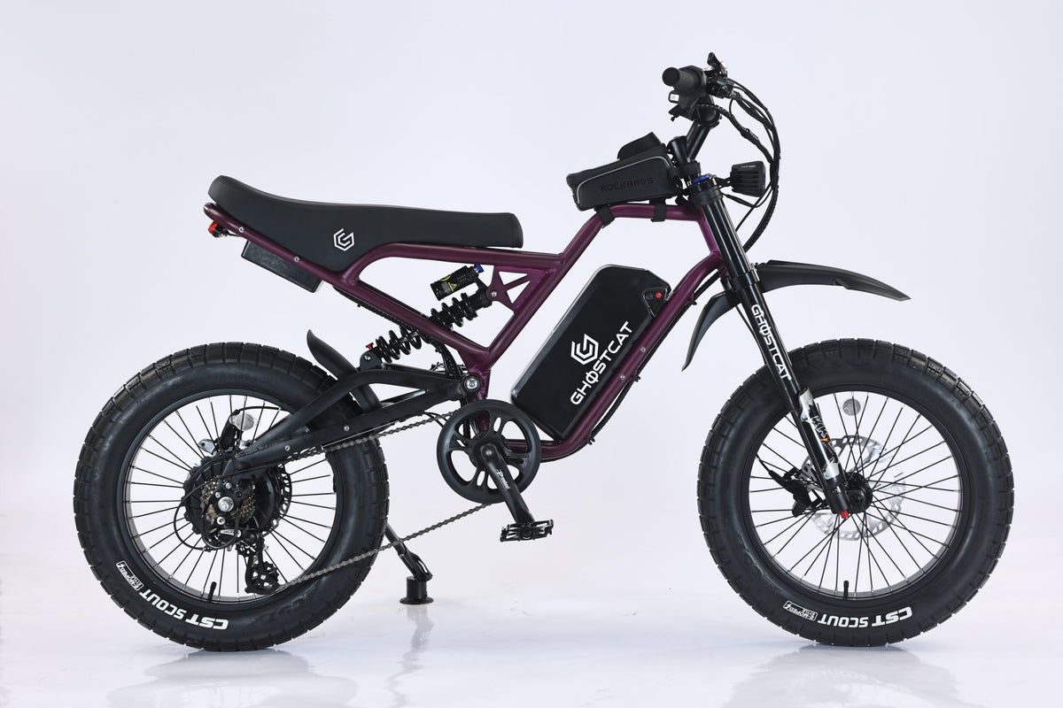 eBike Ghostcat F3X.2 Product Image Dark Purple 1