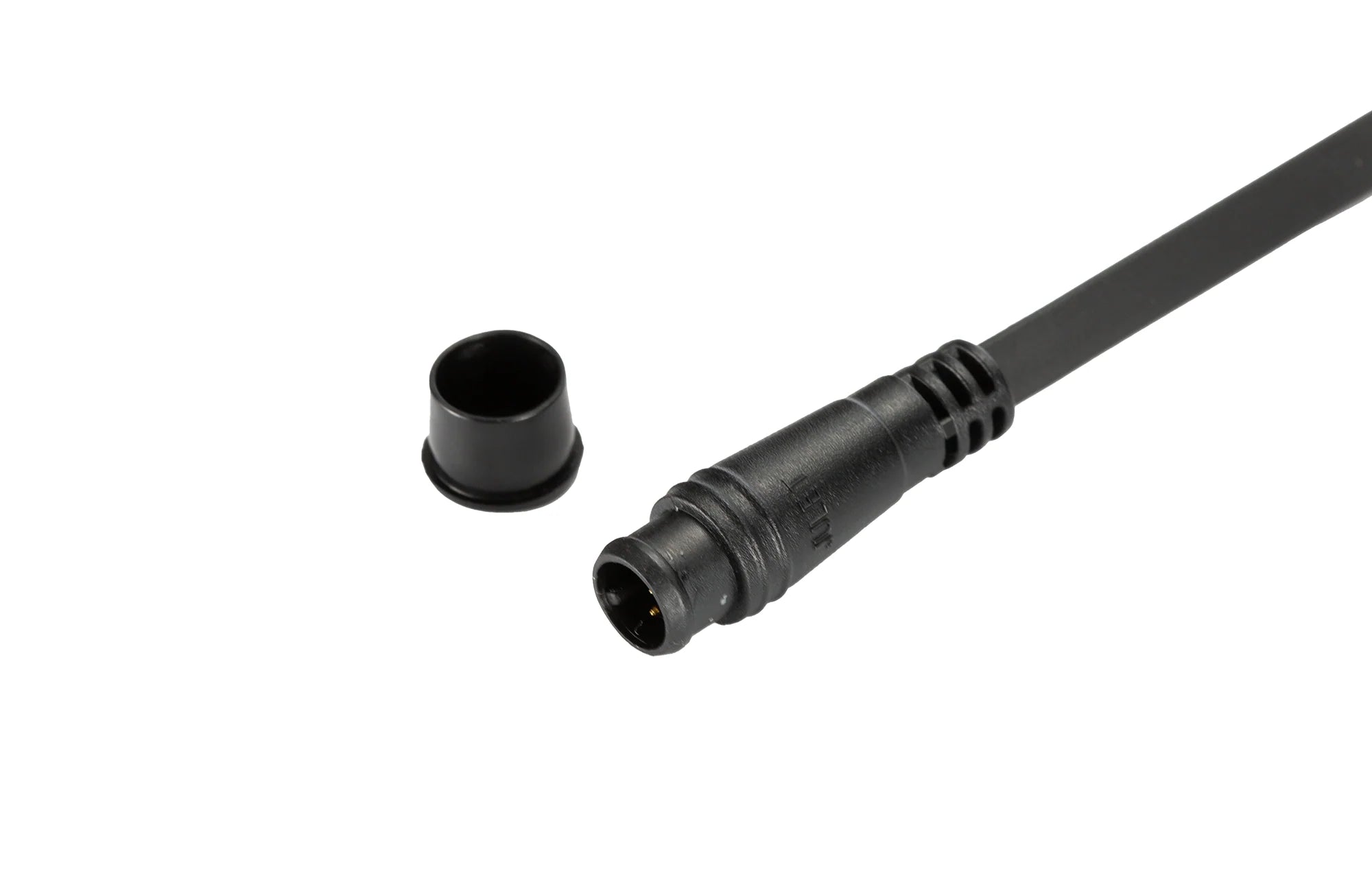Close-up view of the Mokwheel eBike PAS torque sensor designed for Basalt ST, Scoria, and Obsidian ST models, showing detailed components and wiring.