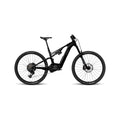 Aventon Current EXP electric bike in Midnight Black, side view, showcasing sleek frame and modern design.