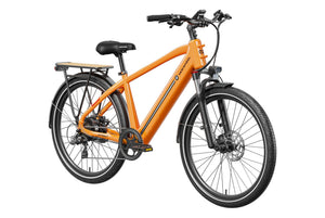 MOKWHEEL Asphalt 2.0 electric bike in side view, featuring a sleek black frame, thick tires, and integrated battery, displayed on a white background.