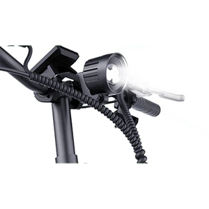 Red Blix Vika X electric folding step-thru eBike with 500W motor, compact design, product image