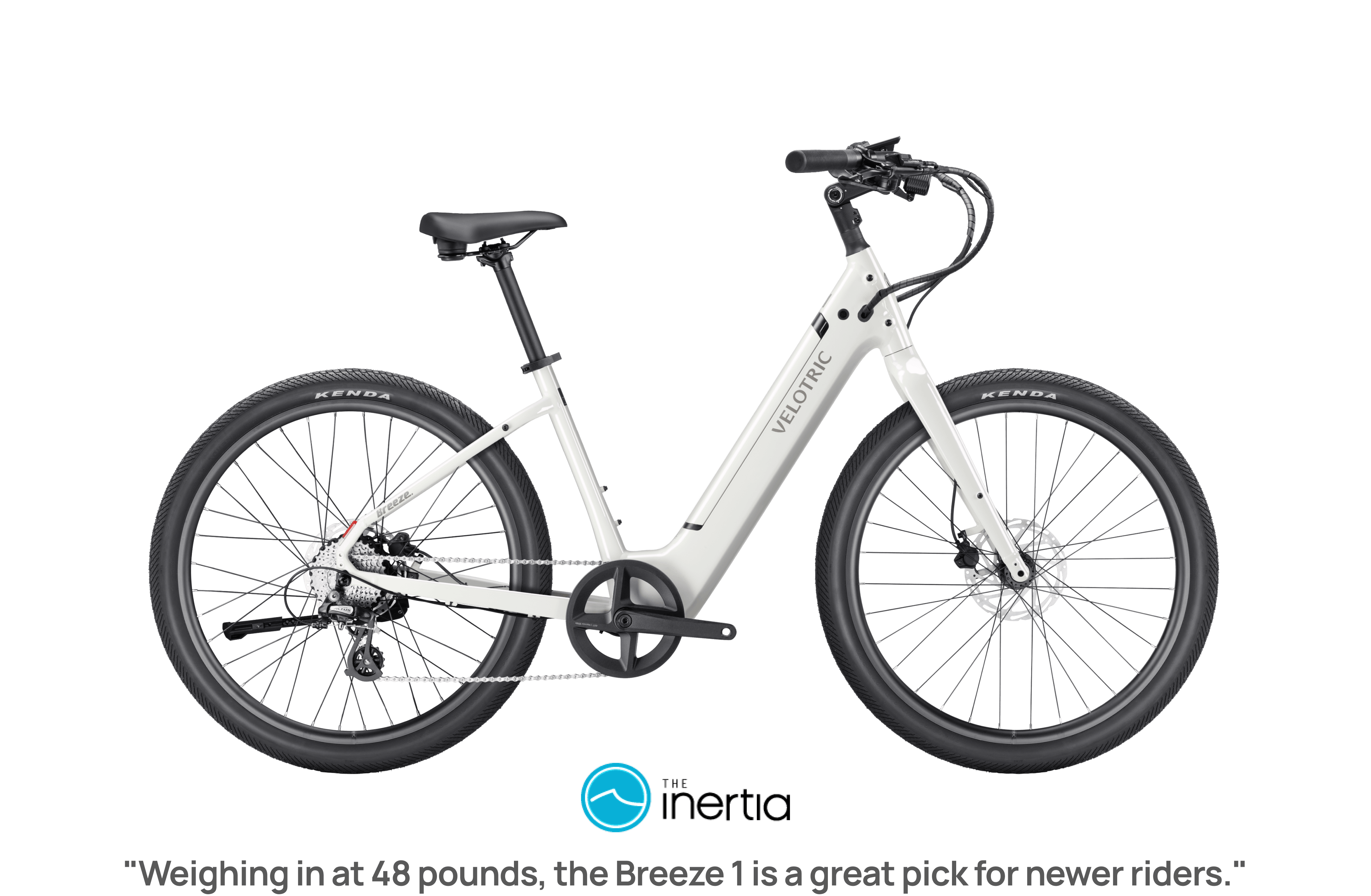 eBike Velotric Breeze 1 Product Image Satin White 5