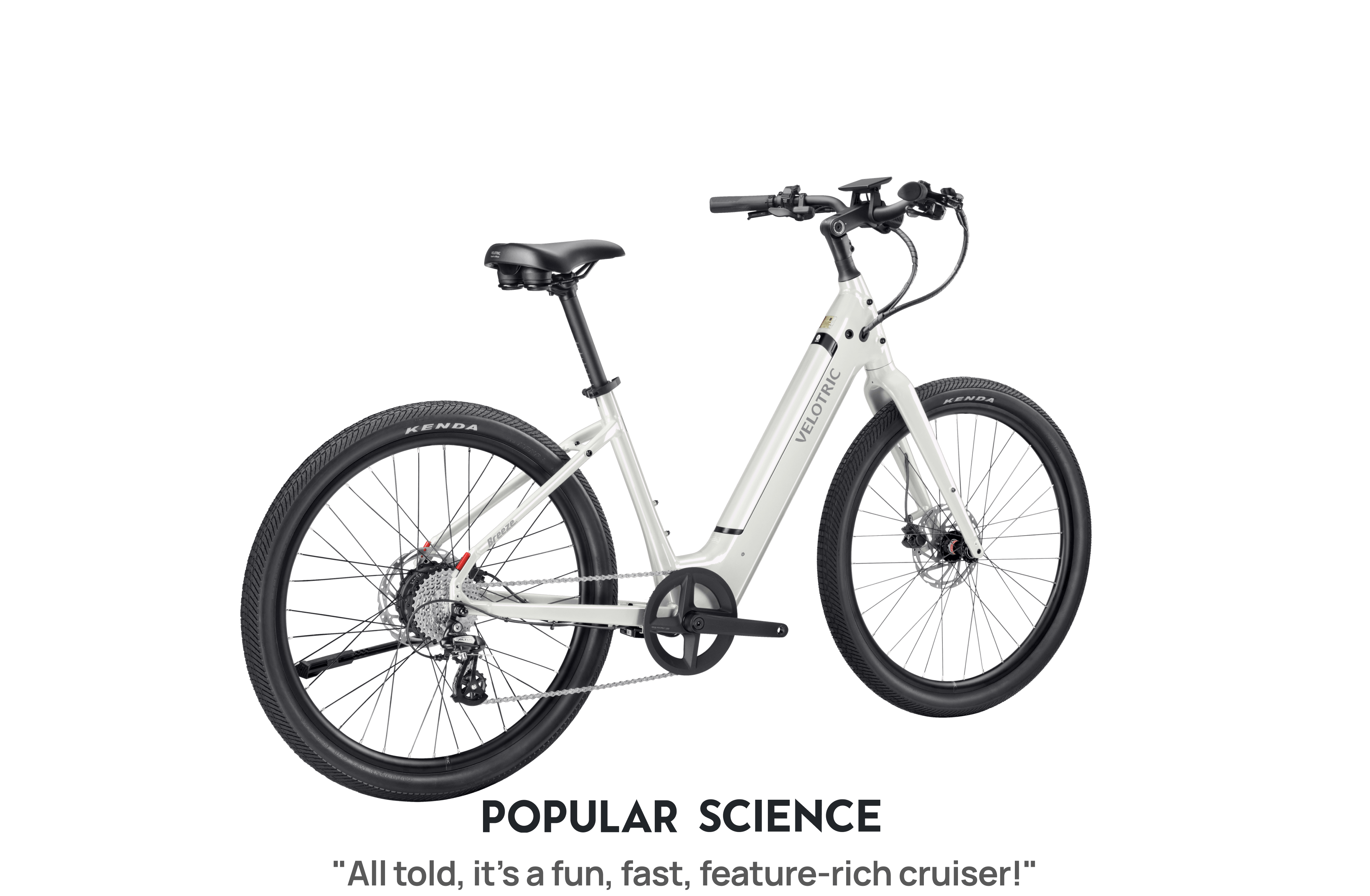 eBike Velotric Breeze 1 Product Image Satin White 4