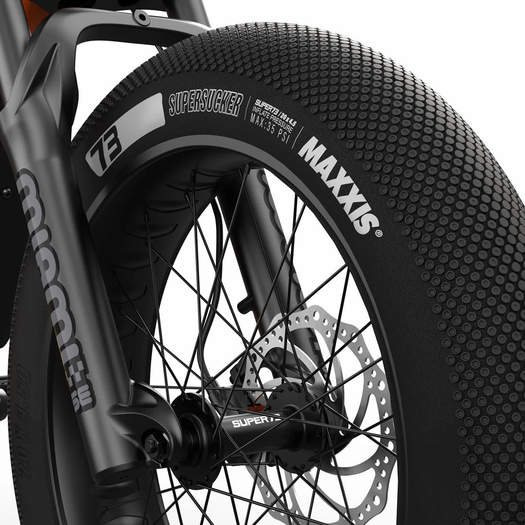 Super73 Z Miami electric bike in metallic aluminum color, side view, displayed on a white background