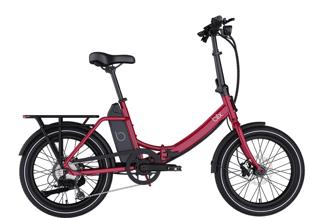 eBike Blix Vika X - Burgundy