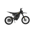 Side view of a black Freego Nova 5 electric bike, showcasing its frame, wheels, and battery on a white background.