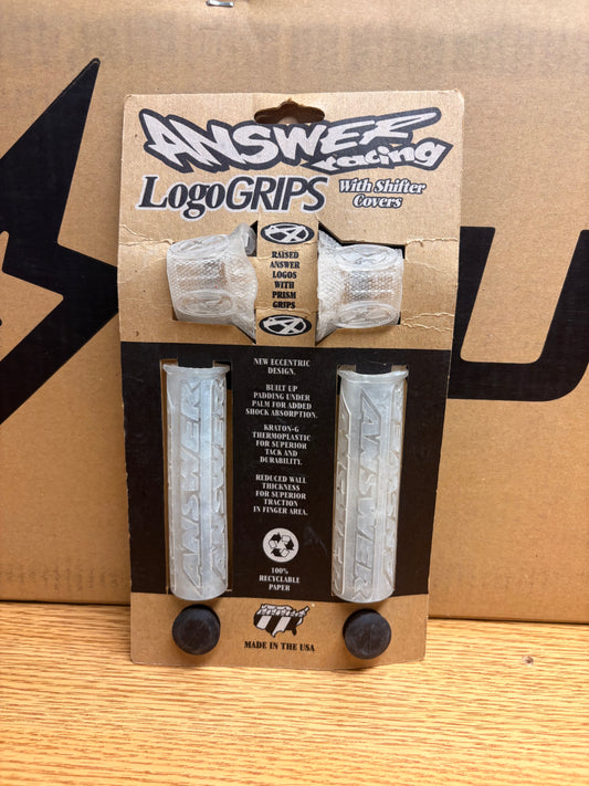 eBike Grips - Answer Racing Grips - Clear