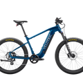 Royal blue Velotric Summit 1 eBike side view against a white background