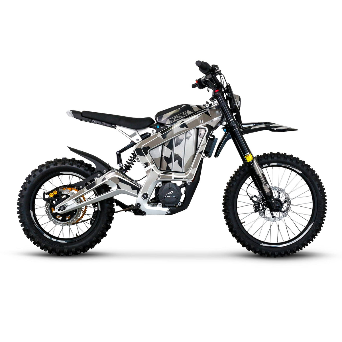 eMOTO Superhuman Champ Pro M - Silver