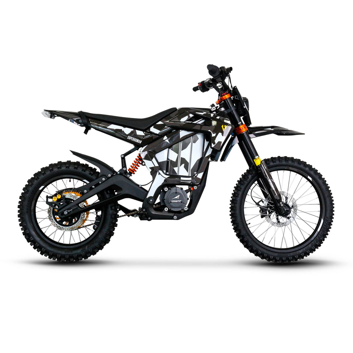 eMOTO Superhuman Champ Pro R - Black
