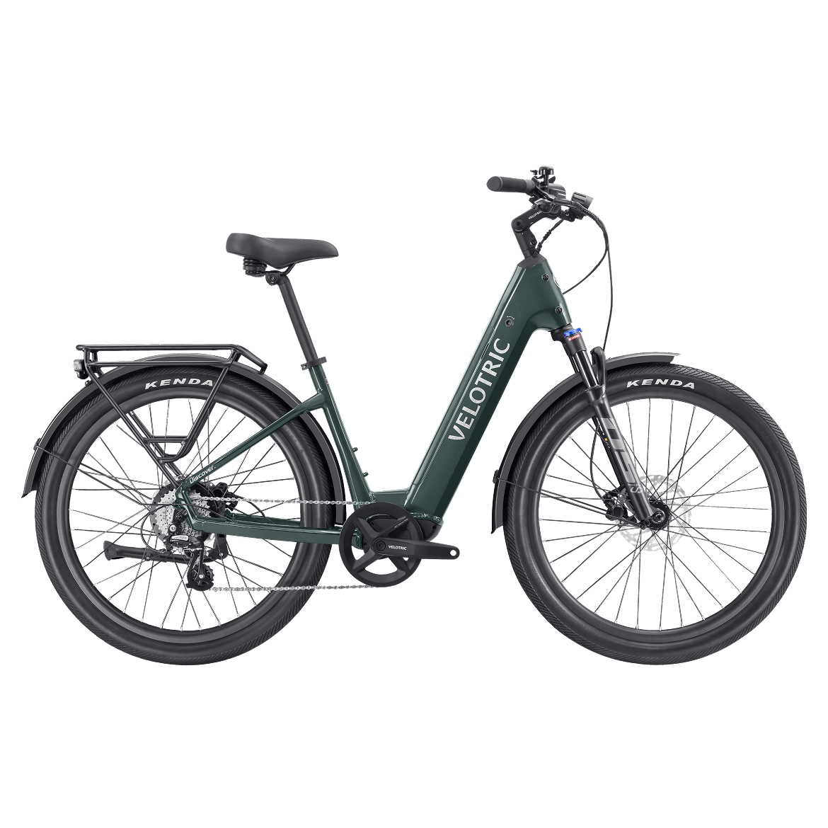 eBike Velotric Discover 2 Product Image Pine Green 1