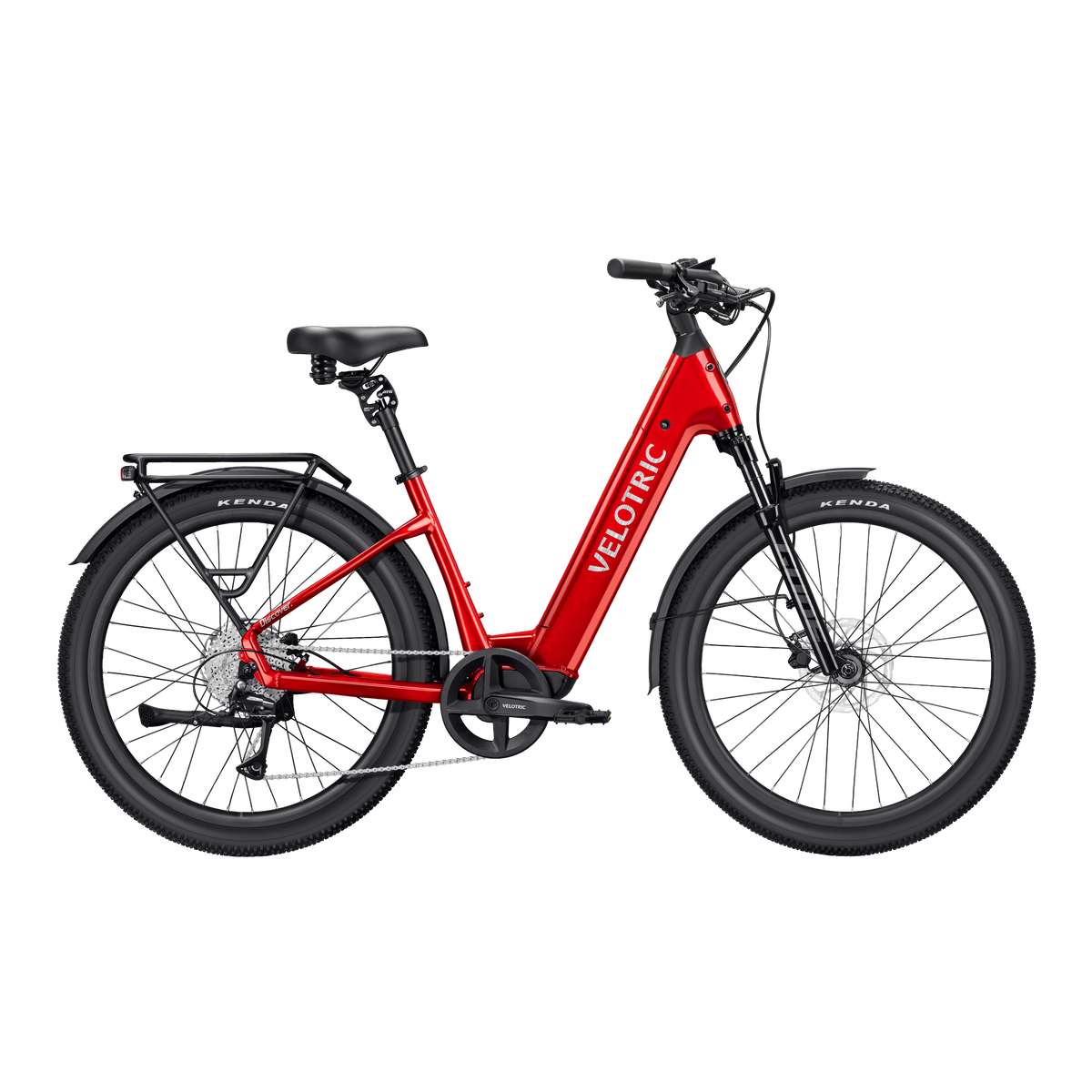 eBike Velotric Discover 3 Product Image Cherry Crimson 1