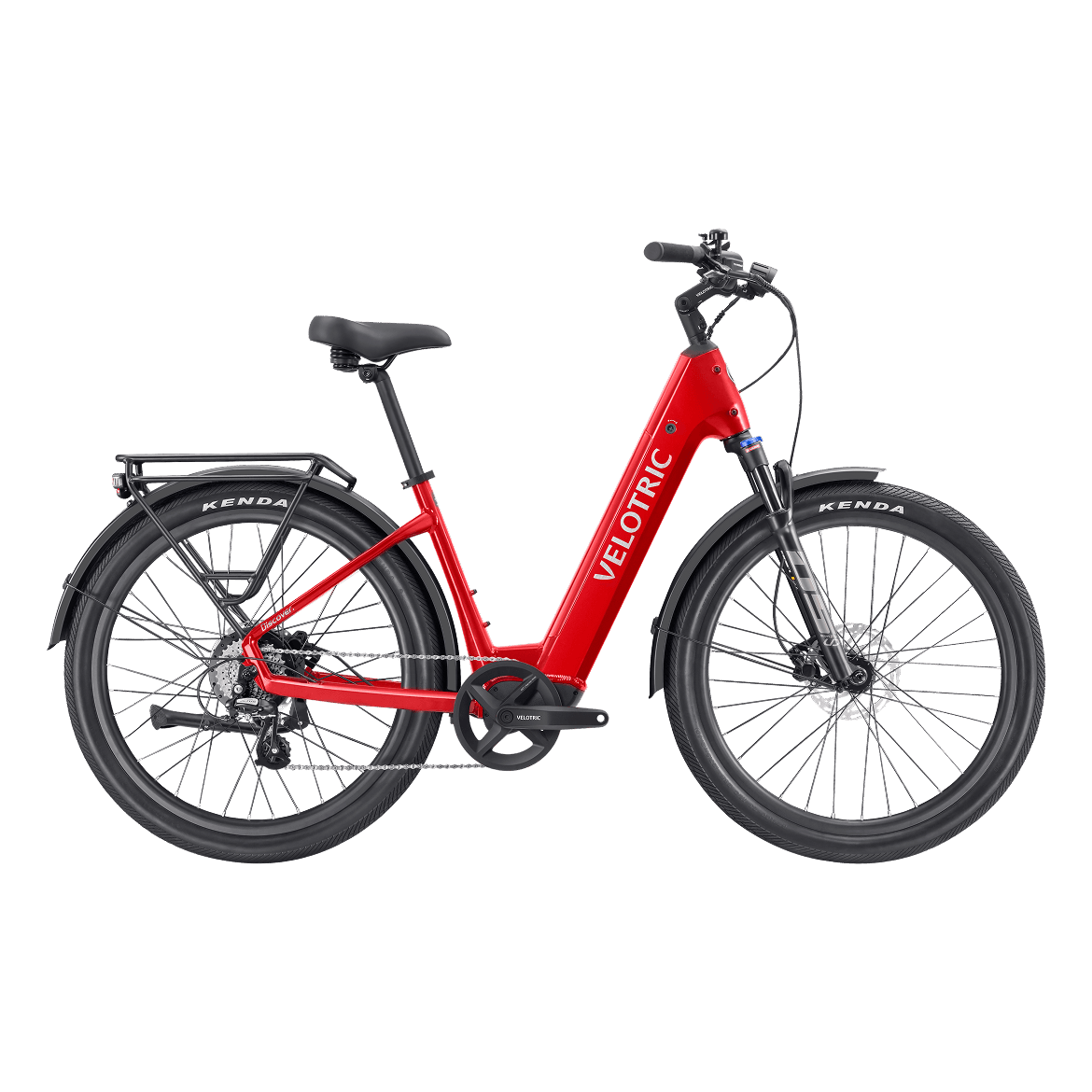 eBike Velotric Discover 2 Product Image Cherry Crimson 1