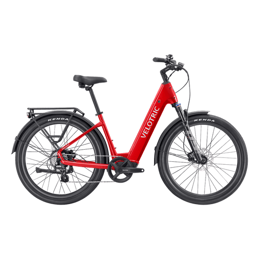 eBike Velotric Discover 2 Product Image Cherry Crimson 1