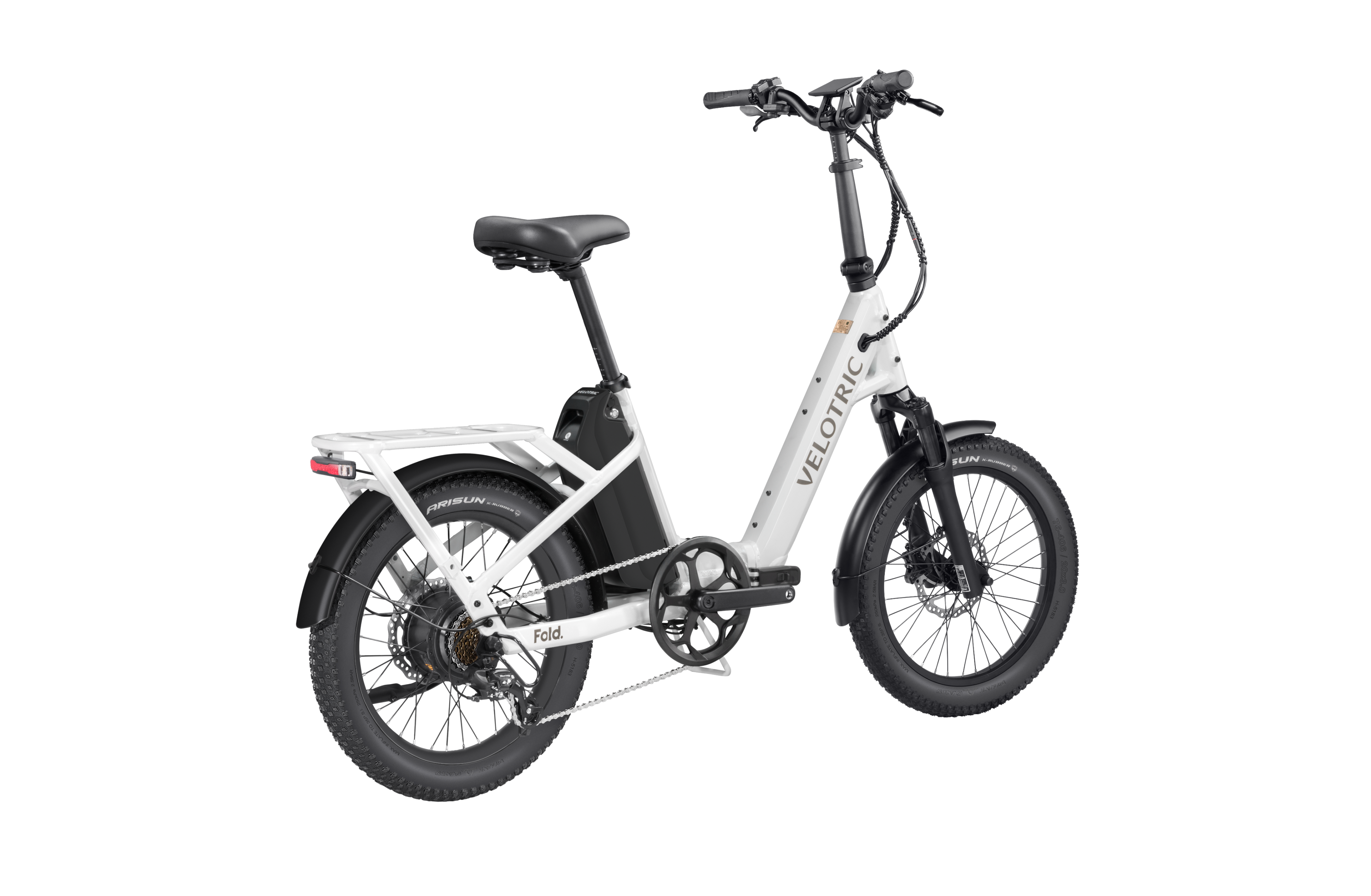 eBike Velotric Fold 1 Plus Product Image Pearl White 4