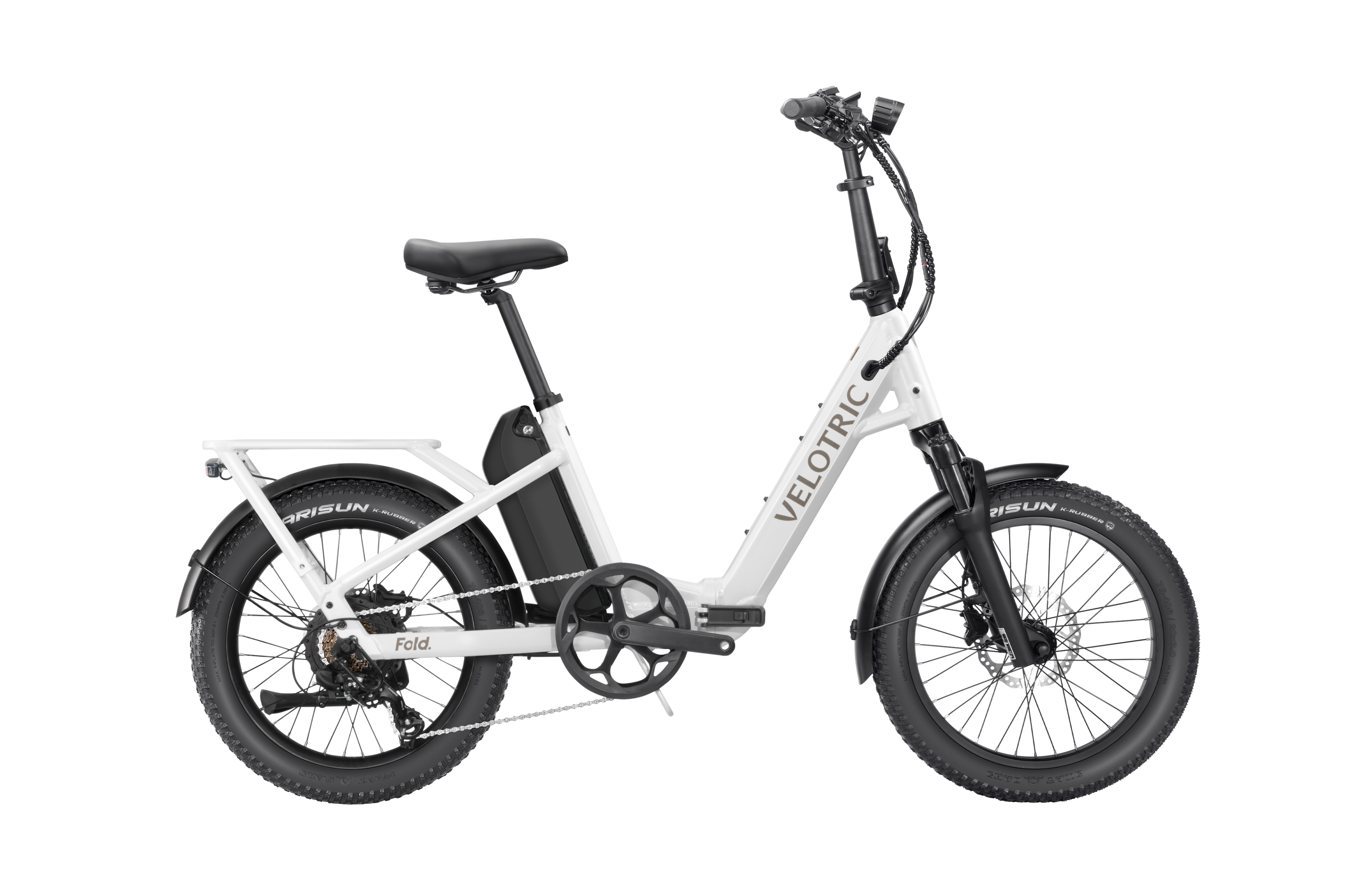 eBike Velotric Fold 1 Plus Product Image Pearl White 2