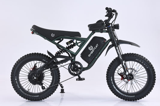 eBike Ghostcat F4X Product Image Army Green 1
