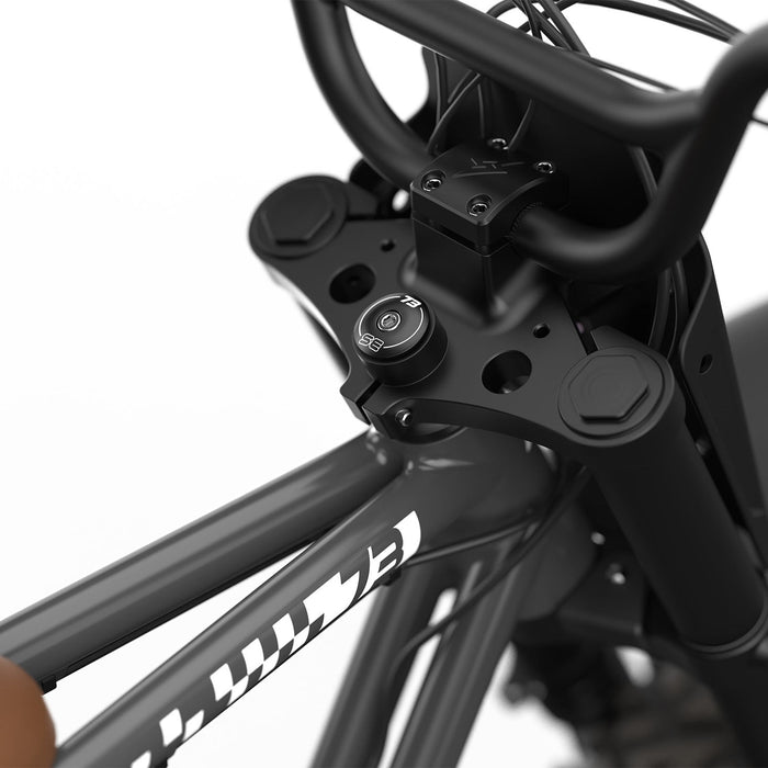 SUPER73 Z Adventure Series SE eMOTO eBike in Blackout color, shown in its original packaging box